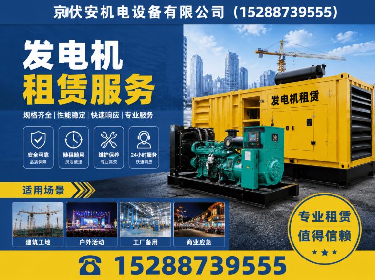 阿克苏发电车租赁展示图